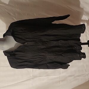 A.L.C. Black Button Down Shirt for Women, Size: 2X, NWT